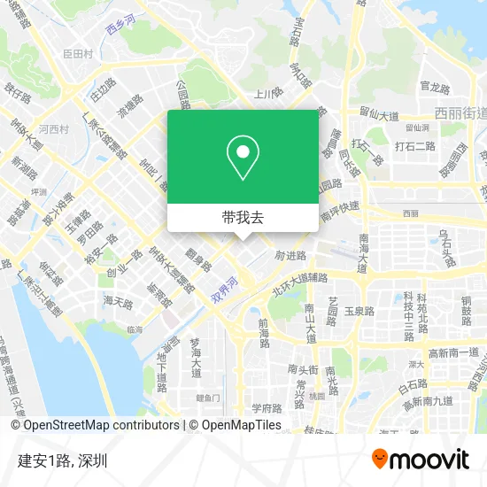 建安1路地图