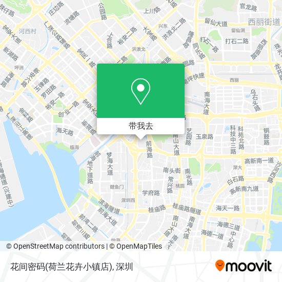 花间密码(荷兰花卉小镇店)地图