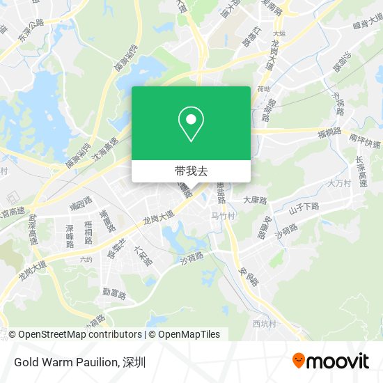 Gold Warm Pauilion地图