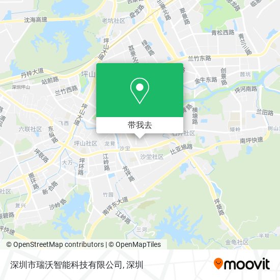 深圳市瑞沃智能科技有限公司地图