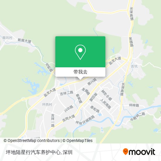 坪地陆星行汽车养护中心地图
