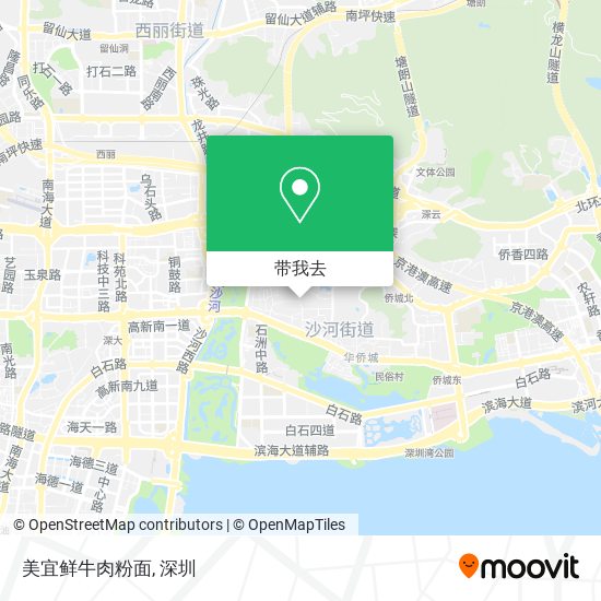 美宜鲜牛肉粉面地图
