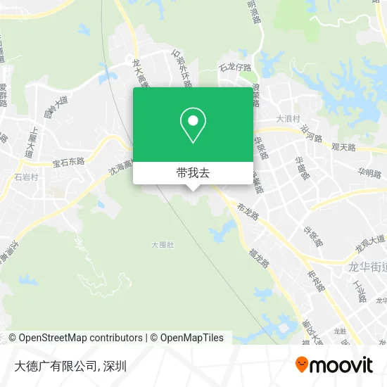 大德广有限公司地图