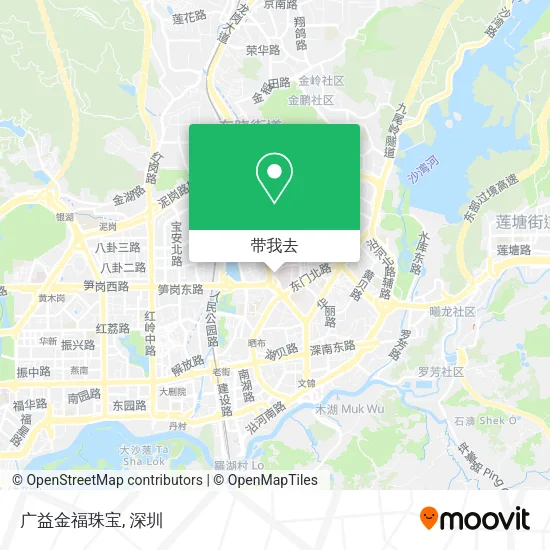 广益金福珠宝地图
