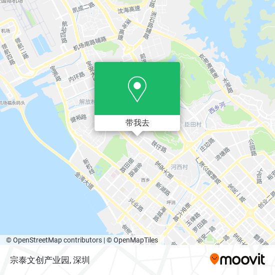 宗泰文创产业园地图