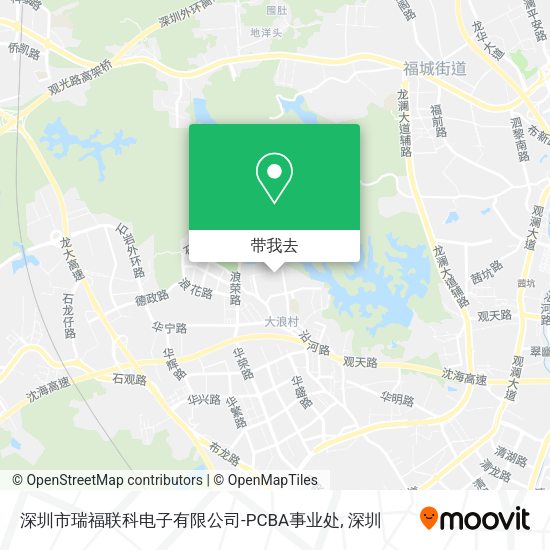 深圳市瑞福联科电子有限公司-PCBA事业处地图