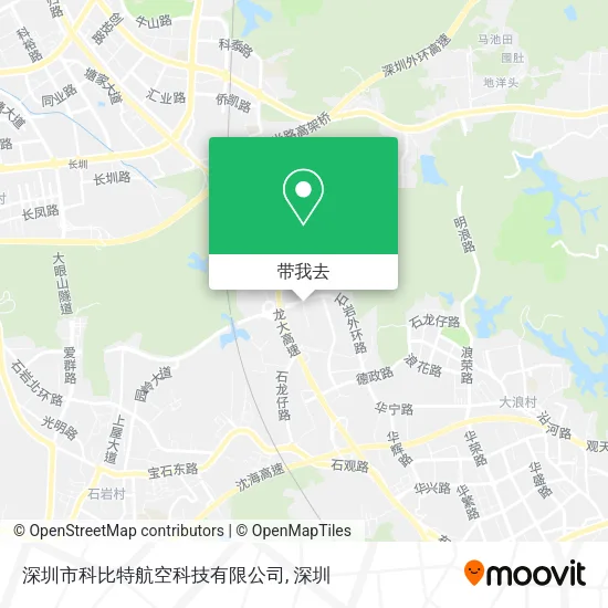 深圳市科比特航空科技有限公司地图