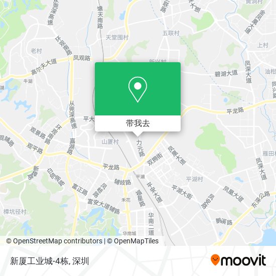 新厦工业城-4栋地图
