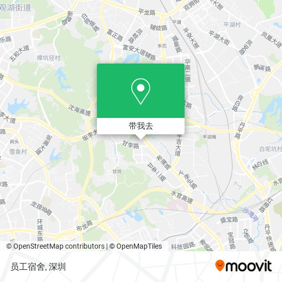 员工宿舍地图