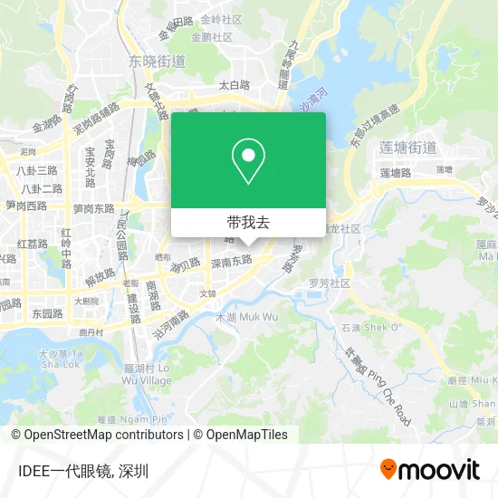 IDEE一代眼镜地图