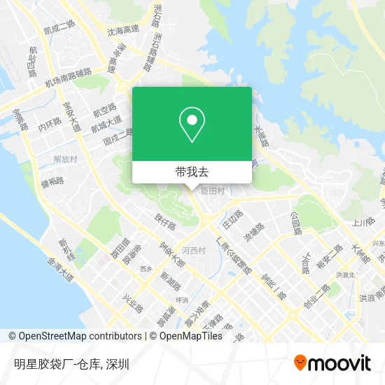 明星胶袋厂-仓库地图