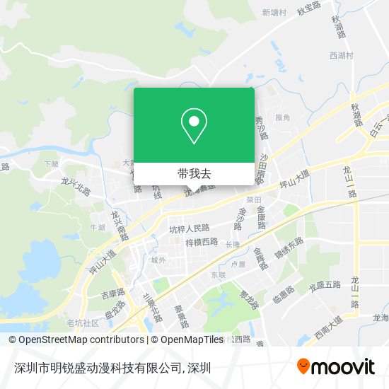 深圳市明锐盛动漫科技有限公司地图
