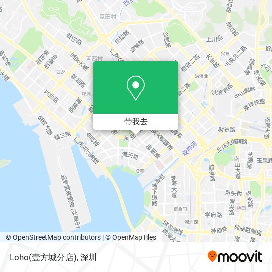 Loho(壹方城分店)地图
