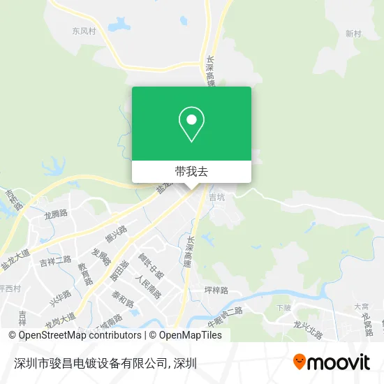 深圳市骏昌电镀设备有限公司地图