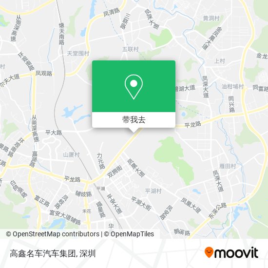 高鑫名车汽车集团地图