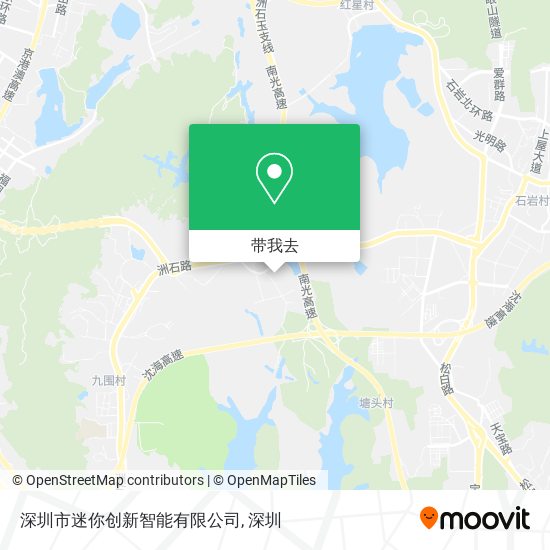 深圳市迷你创新智能有限公司地图