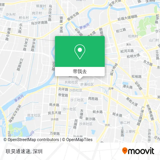 联昊通速递地图