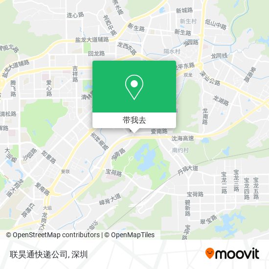 联昊通快递公司地图