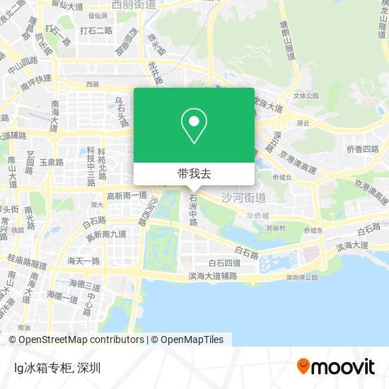 lg冰箱专柜地图