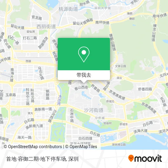 首地·容御二期-地下停车场地图