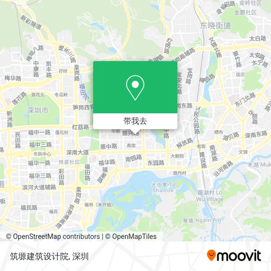 筑塬建筑设计院地图