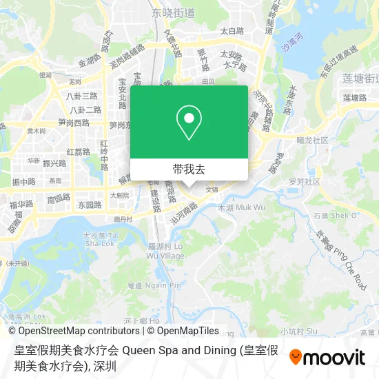 皇室假期美食水疗会 Queen Spa and Dining地图