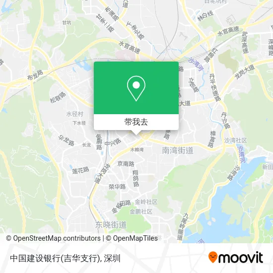 中国建设银行(吉华支行)地图