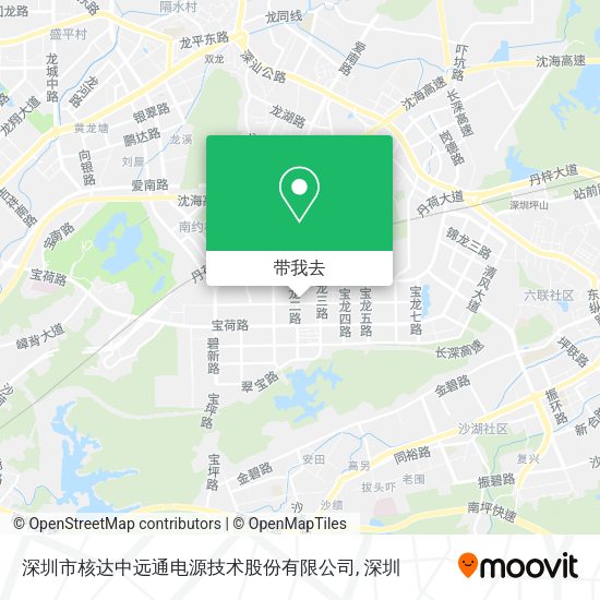 深圳市核达中远通电源技术股份有限公司地图