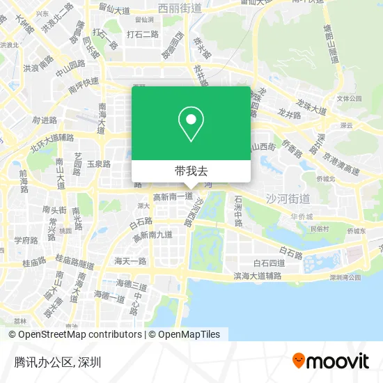 腾讯办公区地图