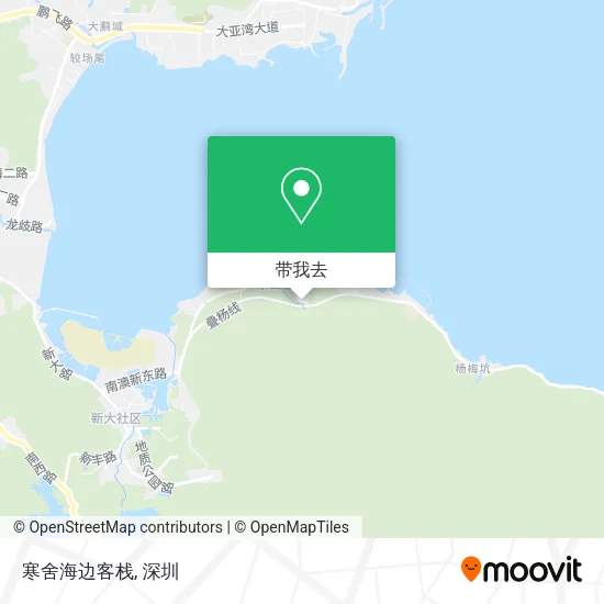 寒舍海边客栈地图