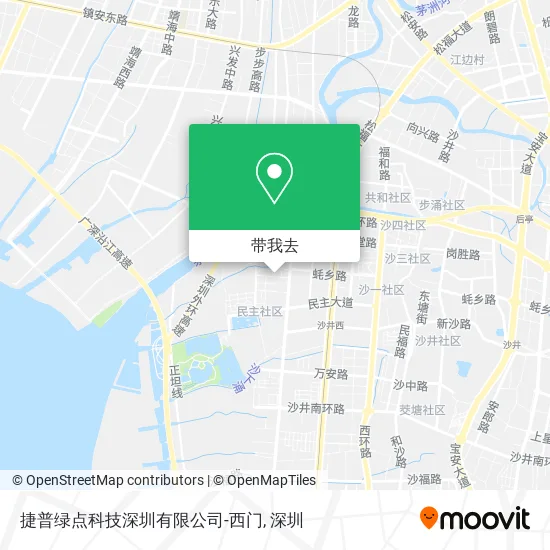 捷普绿点科技深圳有限公司-西门地图