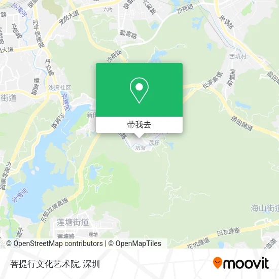 菩提行文化艺术院地图