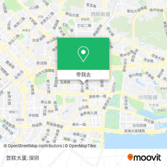 普联大厦地图
