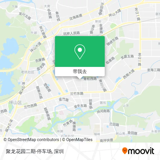 聚龙花园二期-停车场地图