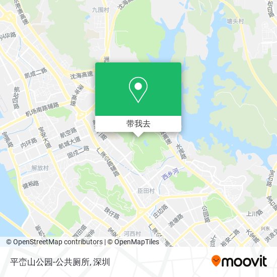 平峦山公园-公共厕所地图