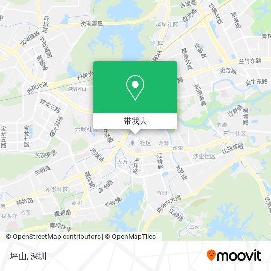 坪山地图