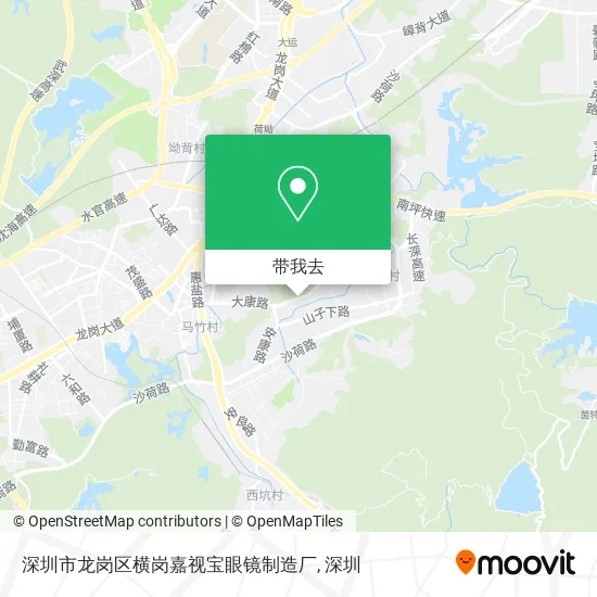 深圳市龙岗区横岗嘉视宝眼镜制造厂地图