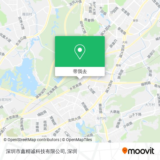 深圳市鑫精诚科技有限公司地图