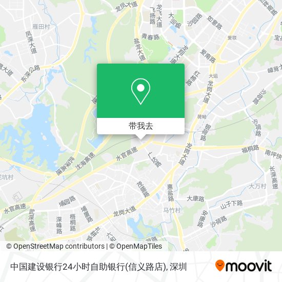 中国建设银行24小时自助银行(信义路店)地图