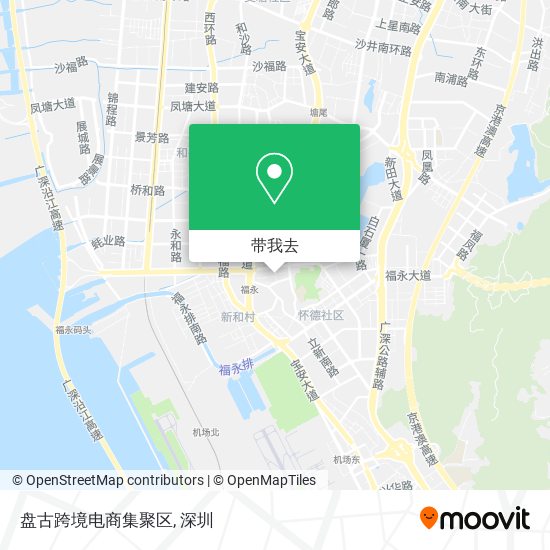 盘古跨境电商集聚区地图