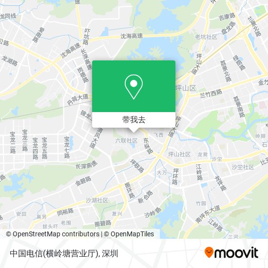 中国电信(横岭塘营业厅)地图