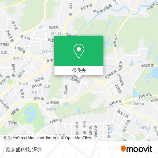 鑫众盛科技地图