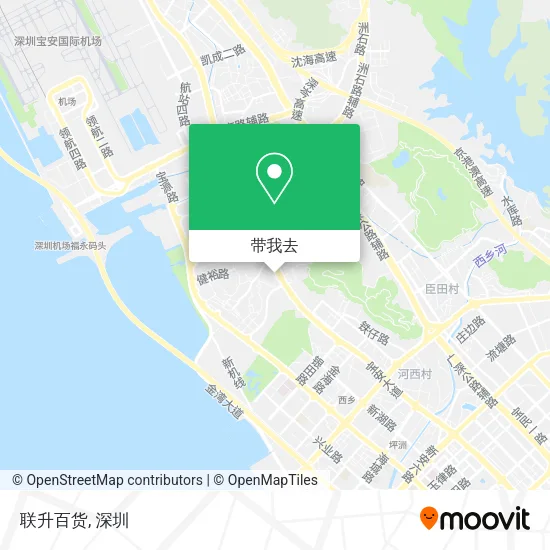 联升百货地图