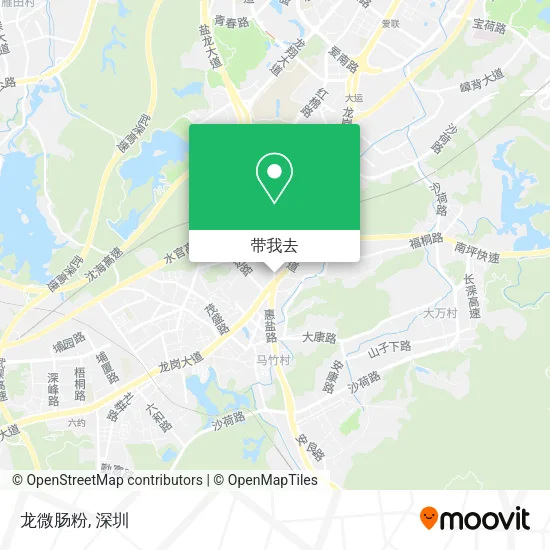 龙微肠粉地图