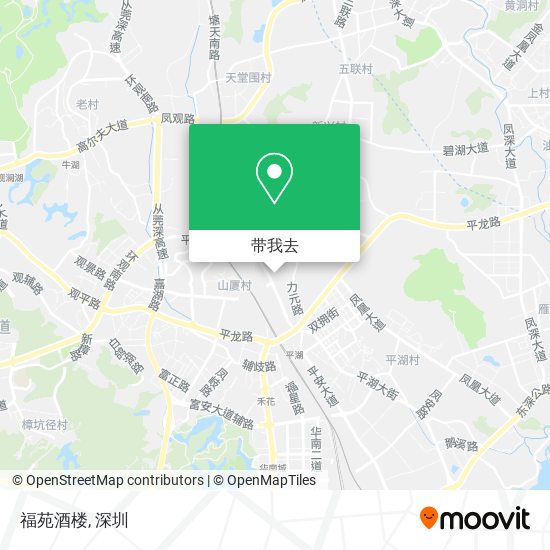福苑酒楼地图