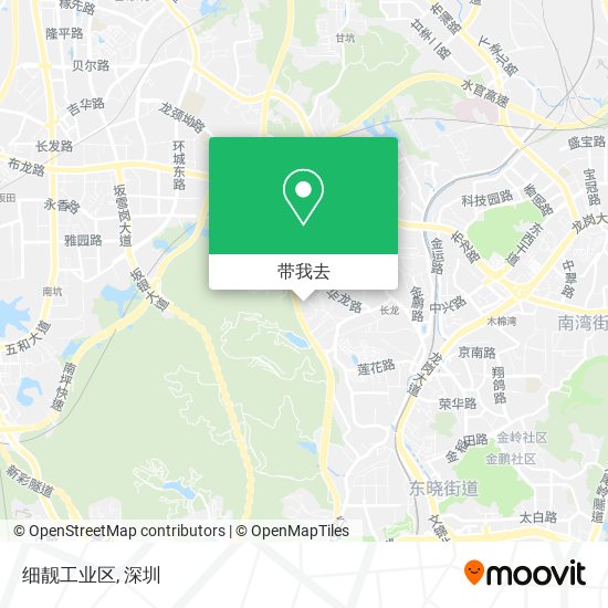 细靓工业区地图