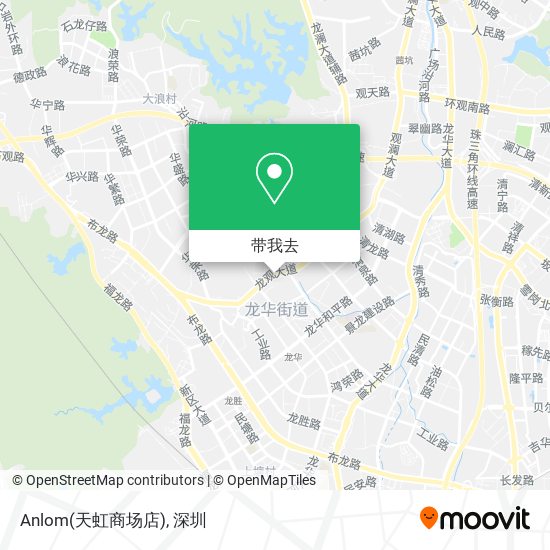 Anlom(天虹商场店)地图