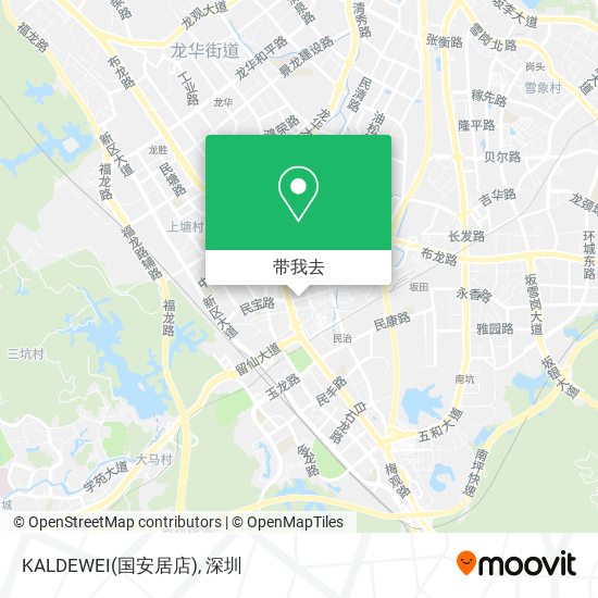 KALDEWEI(国安居店)地图