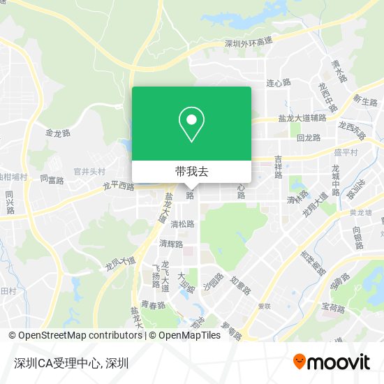 深圳CA受理中心地图
