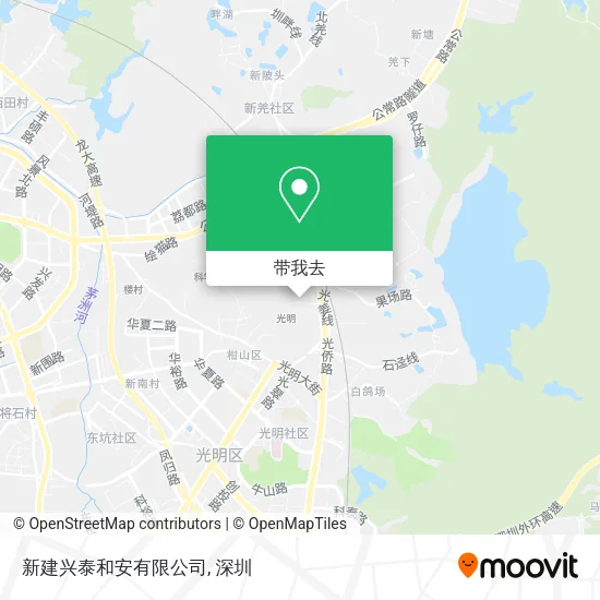 新建兴泰和安有限公司地图